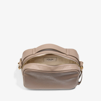 Clarks Camera Cross Pebble Leather