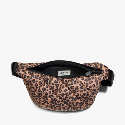 Clarks Trail Strap Leopard Print