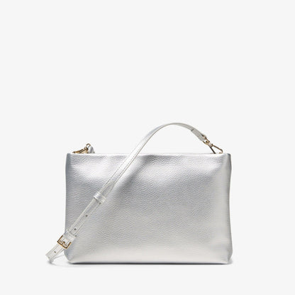 Clarks Pouch Bag Silver