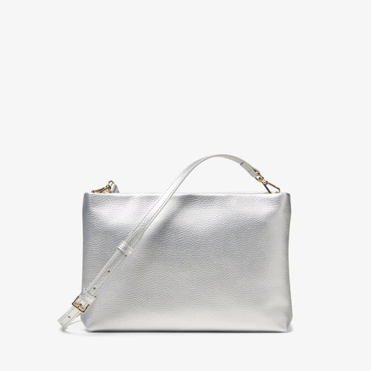Clarks Pouch Bag Silver