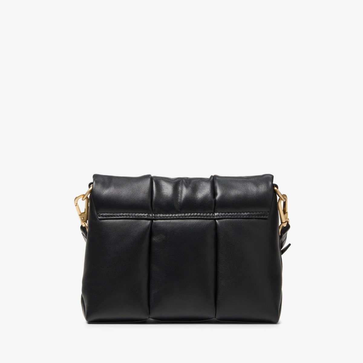 Clarks Puffy Crossbody Black Leather