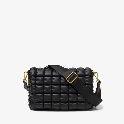 Clarks Quilted Cross Black