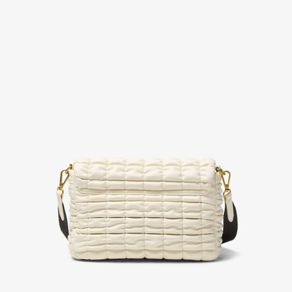 Clarks Quilted Cross Cream