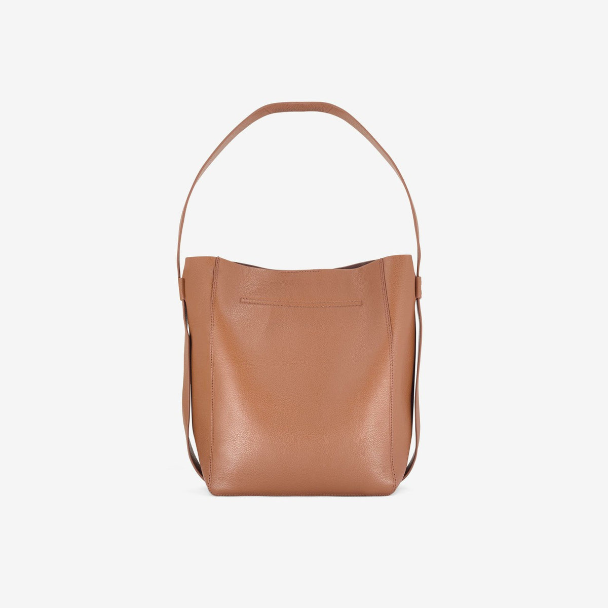 Clarks Bucket Tote Tan Leather