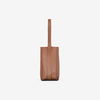 Clarks Bucket Tote Tan Leather