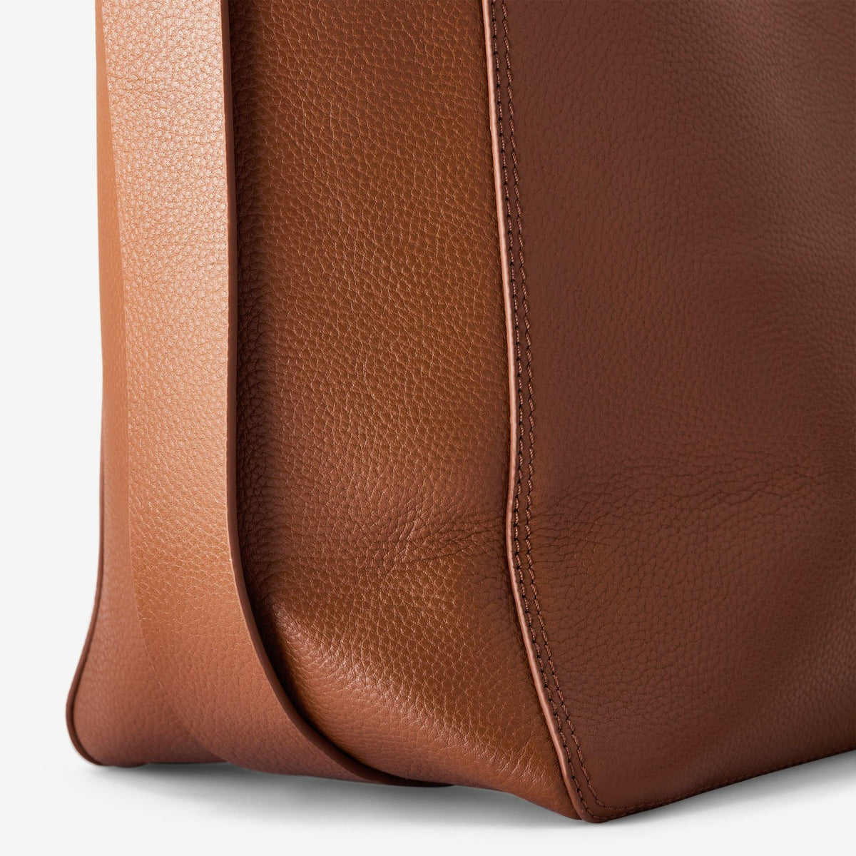 Clarks Bucket Tote Tan Leather