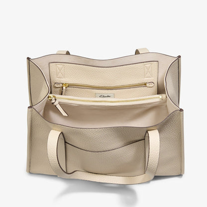Clarks Shopper Tote Cream