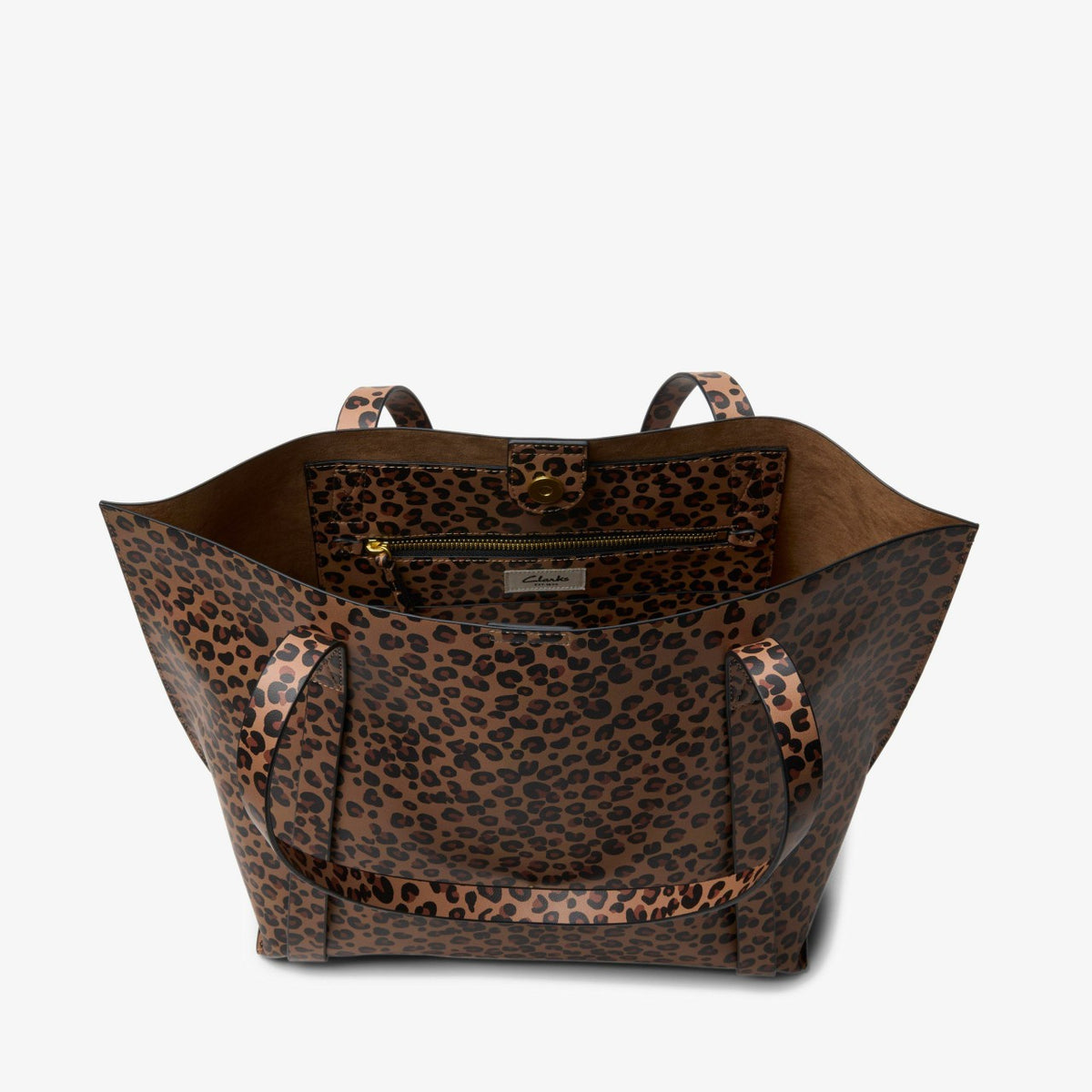 Clarks Workwear Tote Leopard Print