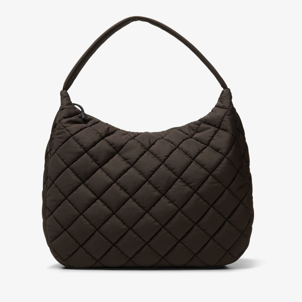Clarks Quilted Tote Dark Brown