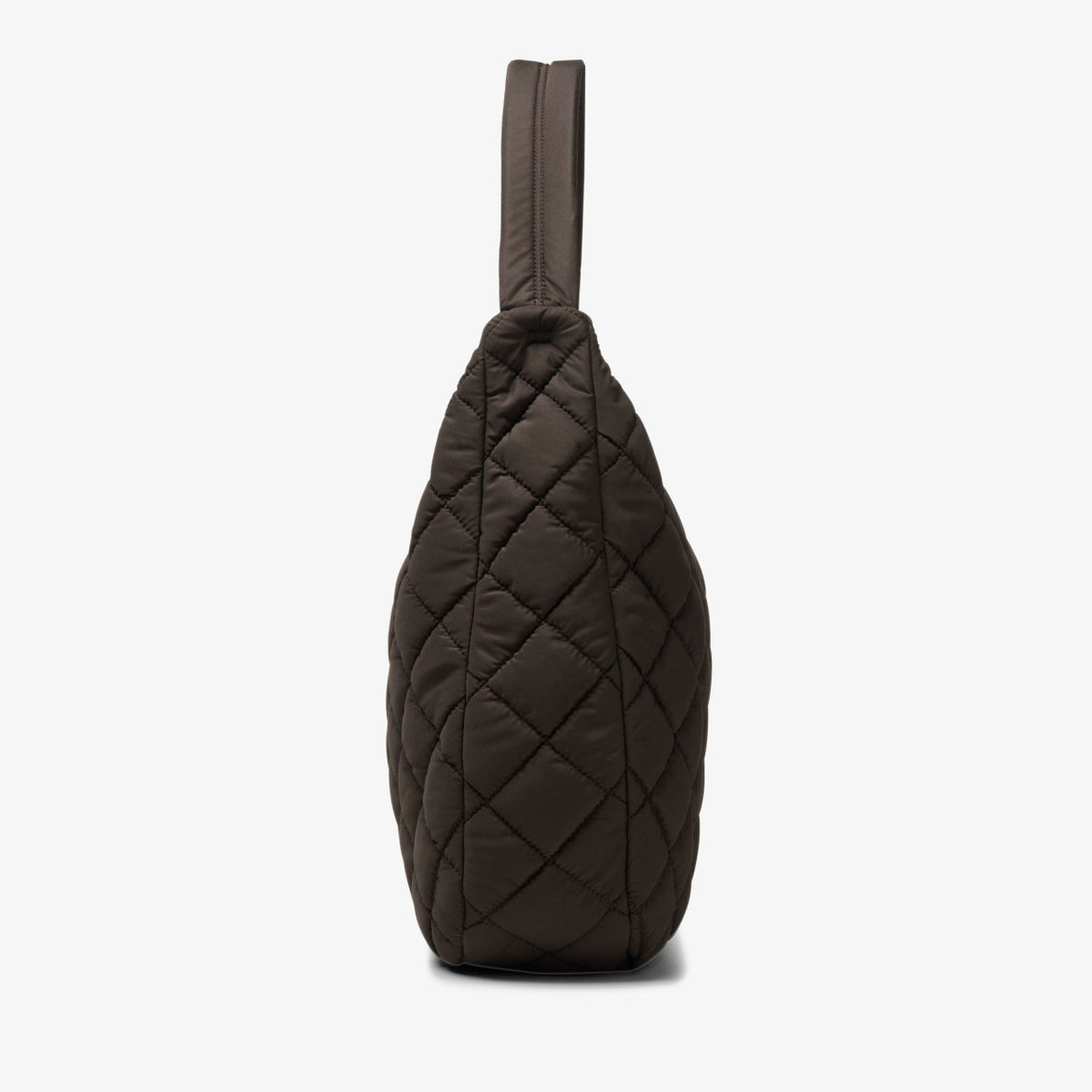 Clarks Quilted Tote Dark Brown