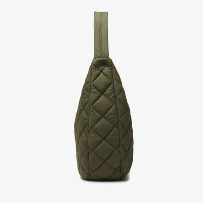 Clarks Quilted Tote Olive