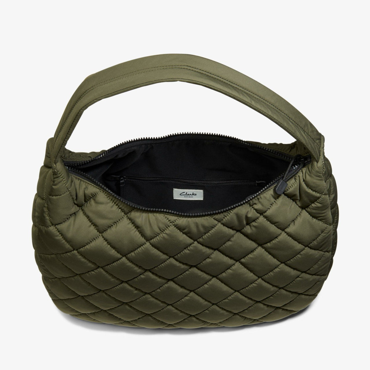 Clarks Quilted Tote Olive