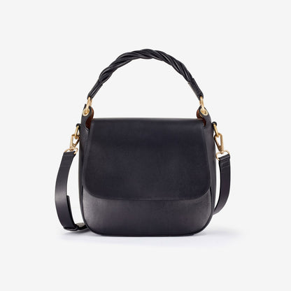 Clarks Twist Midi Black Leather