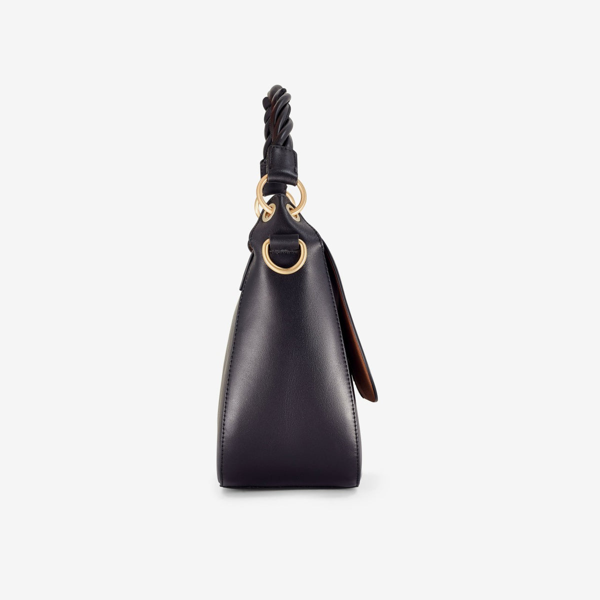 Clarks Twist Midi Black Leather