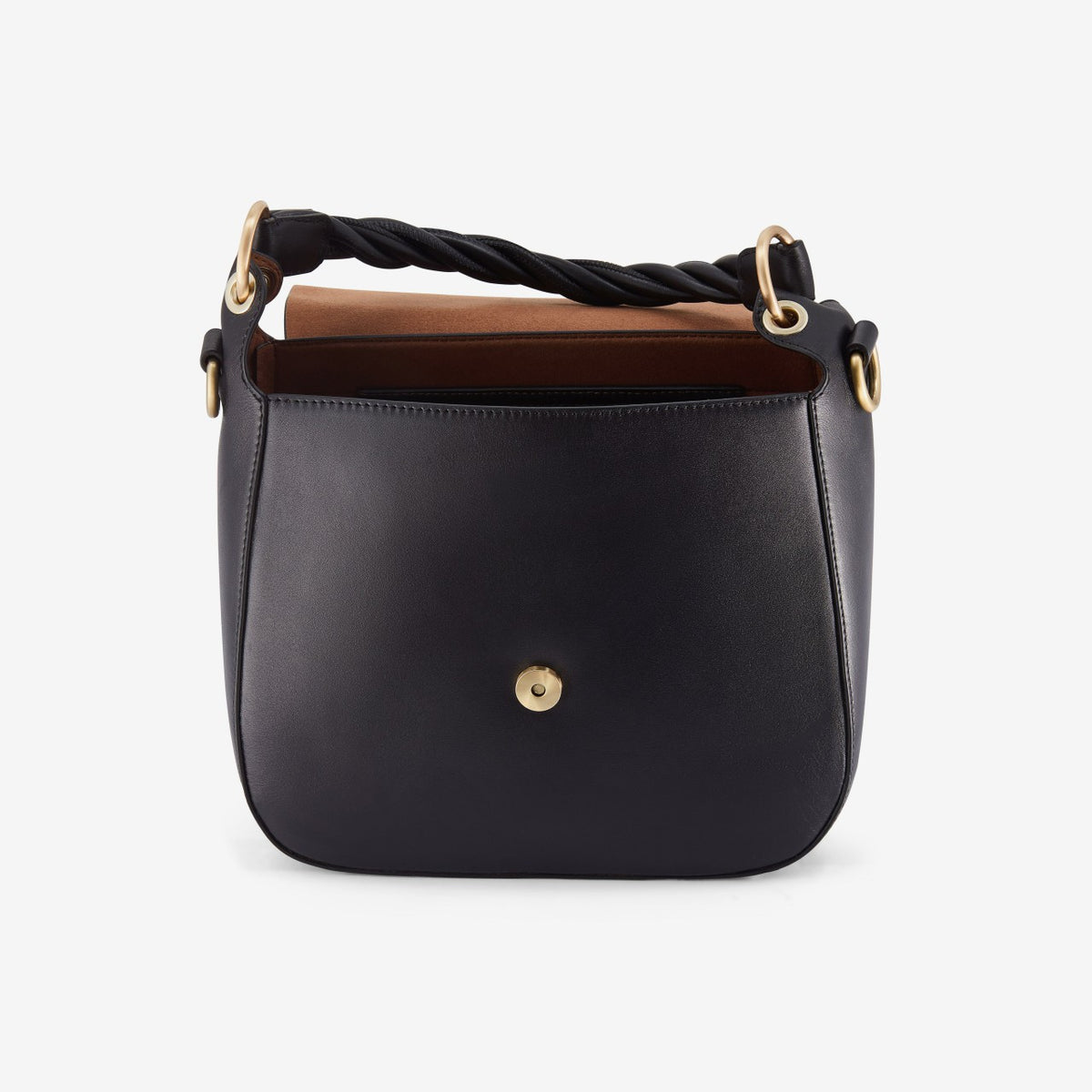 Clarks Twist Midi Black Leather