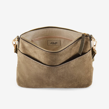 Clarks Willow Cross Olive Suede