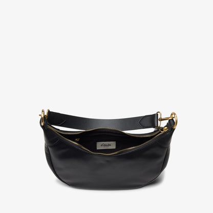 Clarks Willow Moon Mini Black Leather