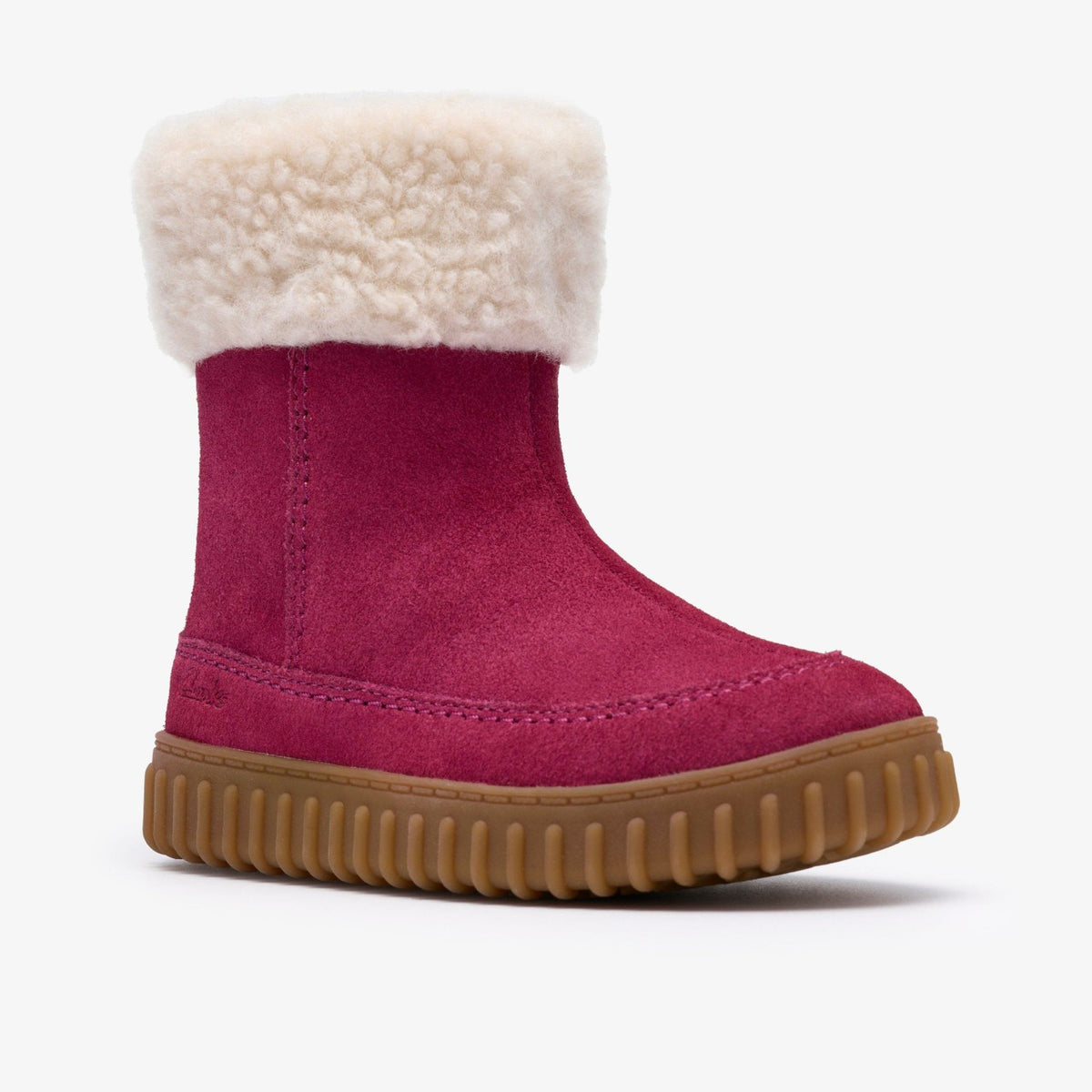 Clarks Cove Snug Toddler Berry Suede