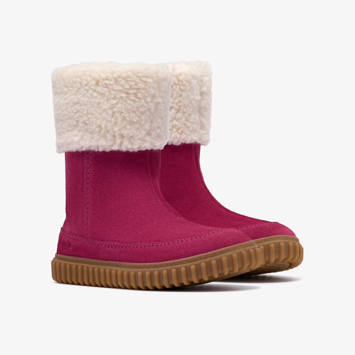Clarks Cove Snug Kid Berry Suede