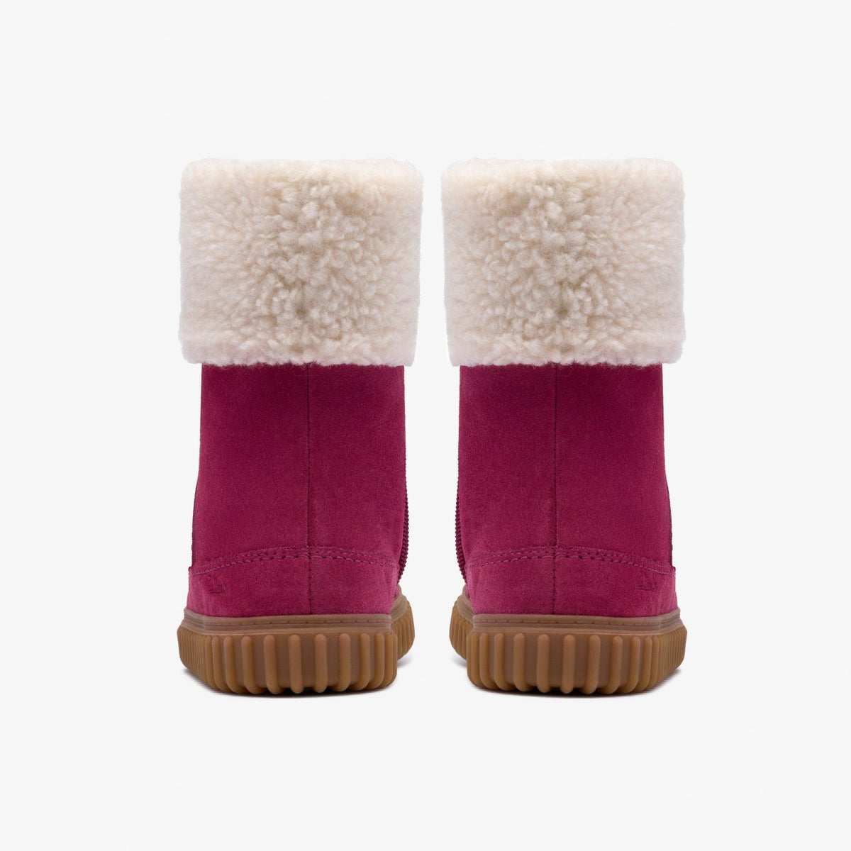 Clarks Cove Snug Kid Berry Suede