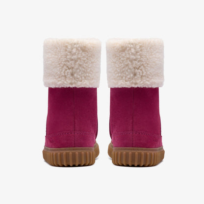 Clarks Cove Snug Kid Berry Suede