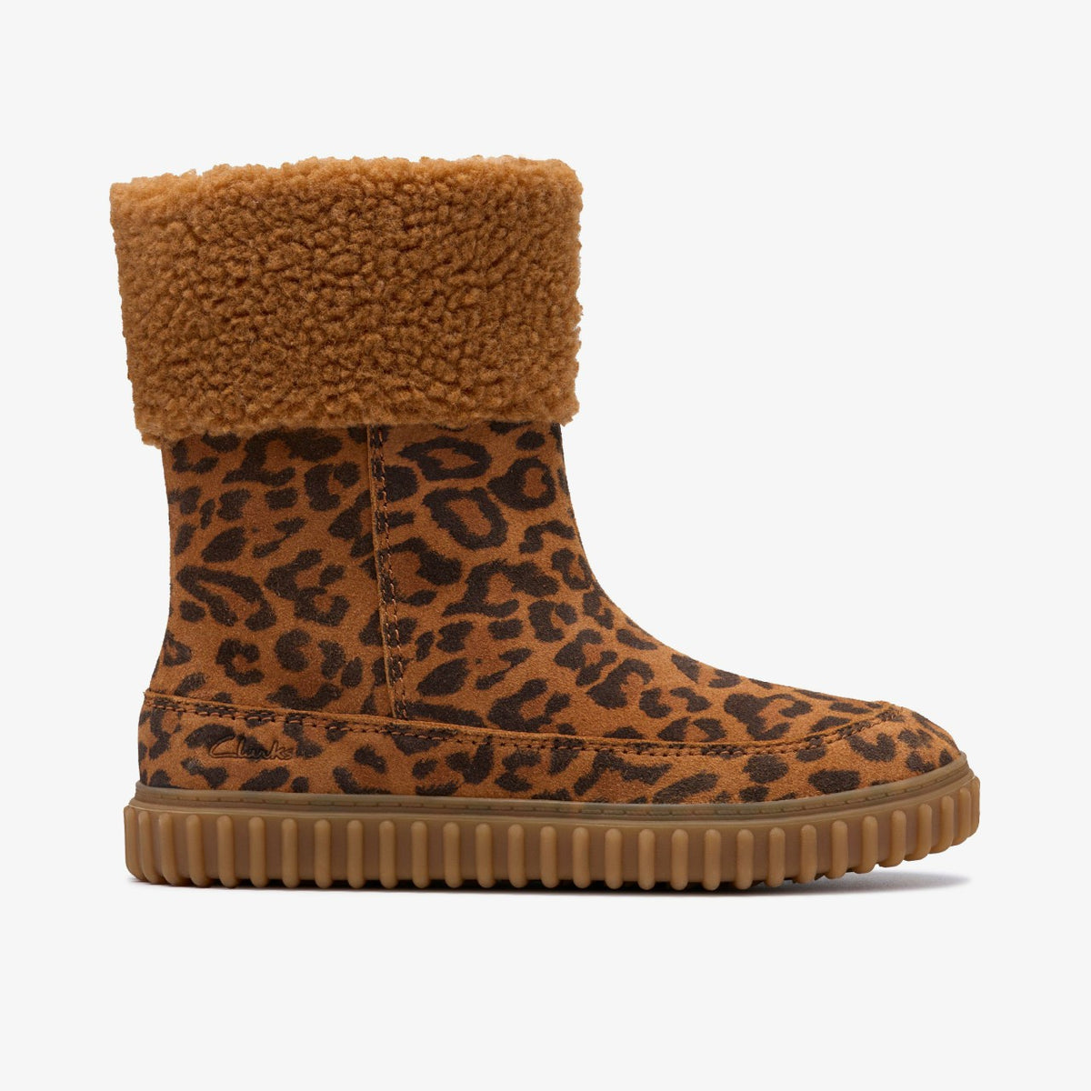 Clarks Cove Snug Kid Leopard Print