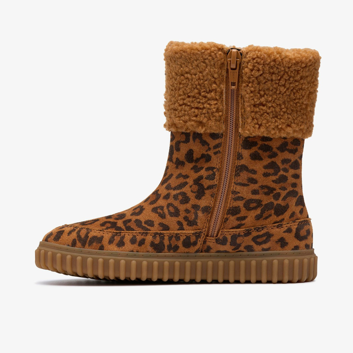 Clarks Cove Snug Kid Leopard Print