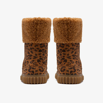 Clarks Cove Snug Kid Leopard Print