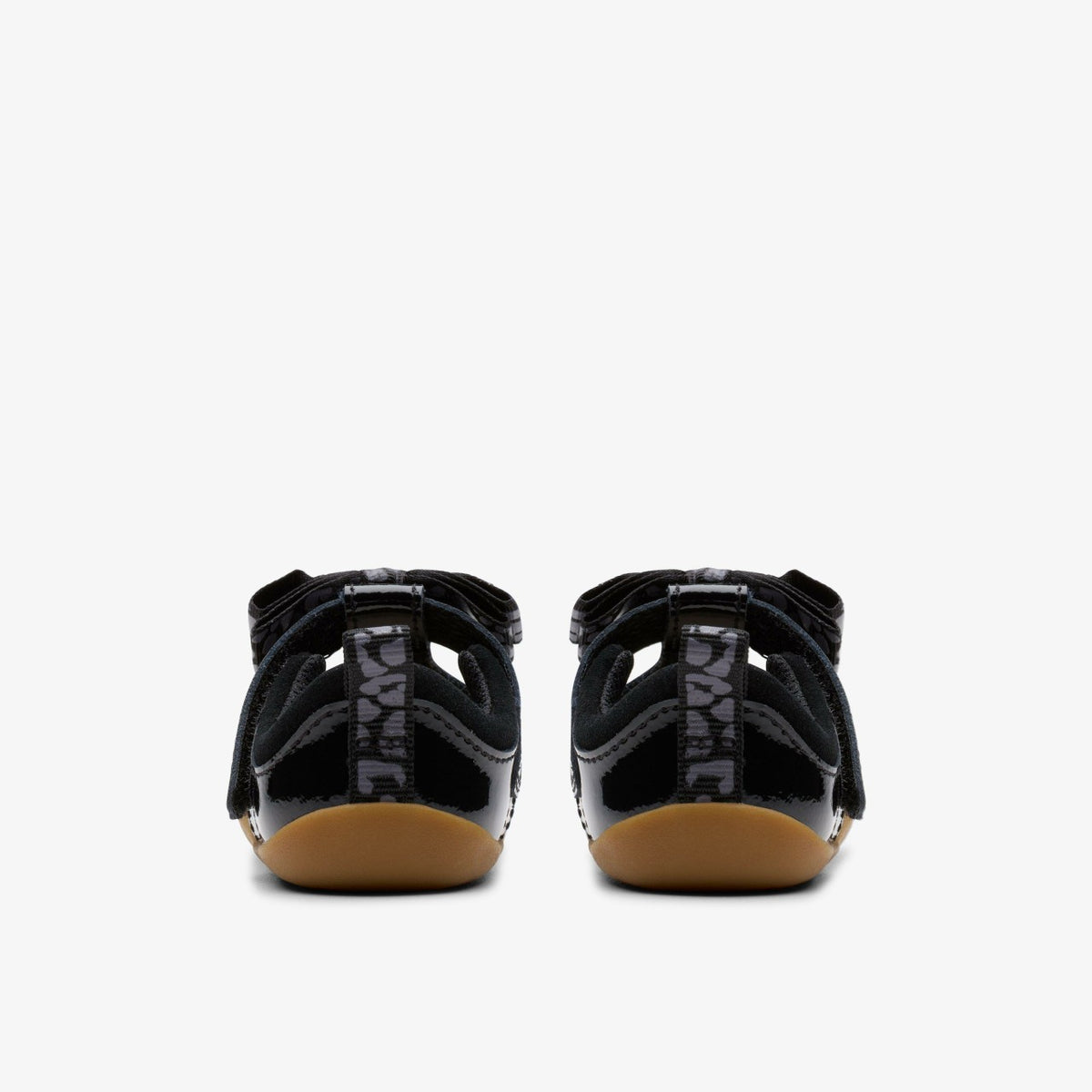 Clarks Roamer Trim Toddler Black Patent