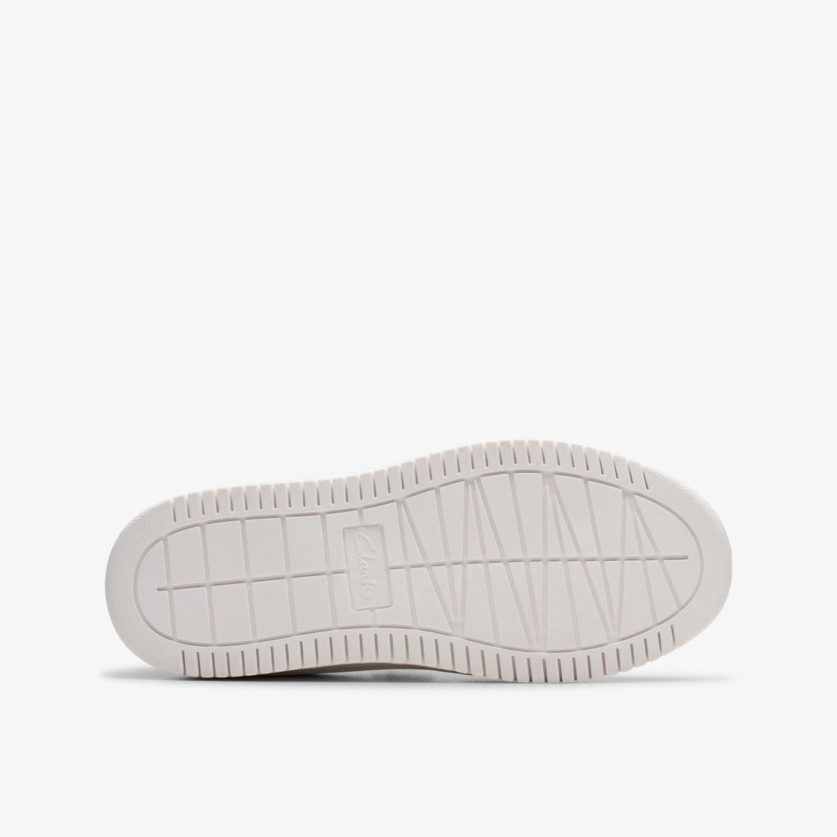 Clarks Barley Step Kid White/White