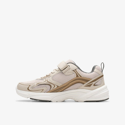 Clarks Crafton Move Kid Beige Combination