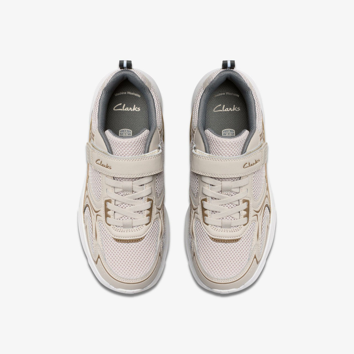 Clarks Crafton Move Kid Beige Combination