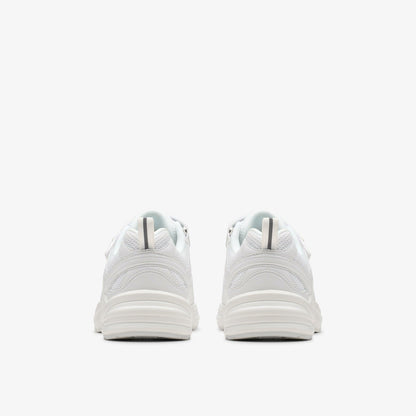 Clarks Crafton Move Kid White/White