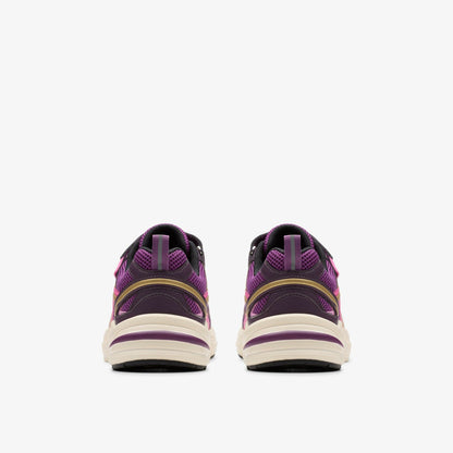 Clarks Crafton Move Kid Purple Combination