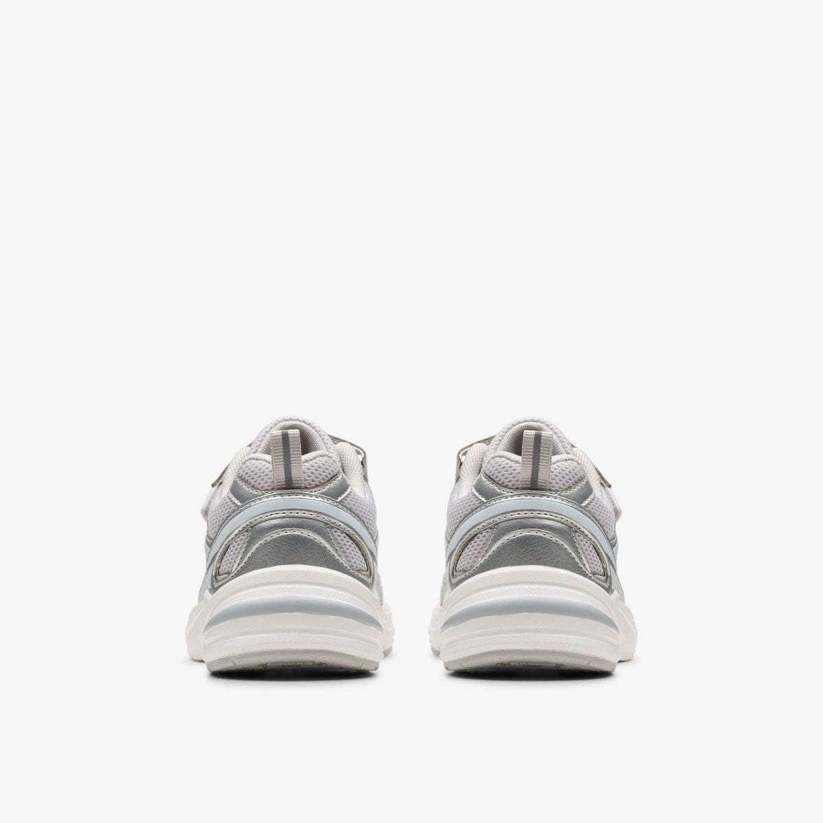 Clarks Crafton Move Kid Silver Metallic