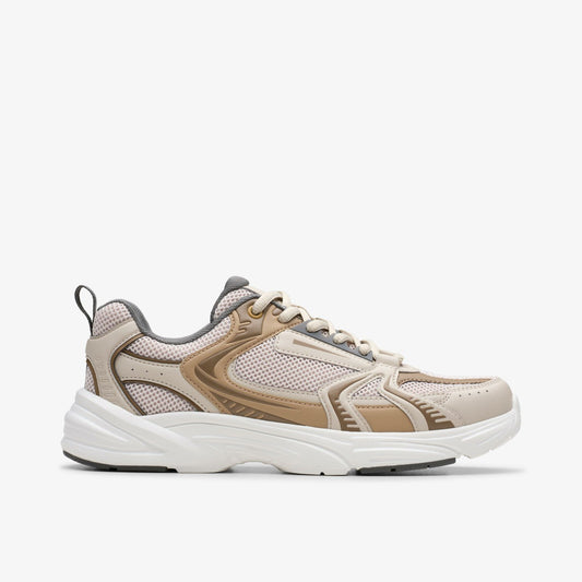 Clarks Crafton Move Youth Beige Combination
