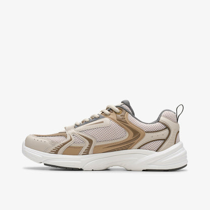 Clarks Crafton Move Youth Beige Combination