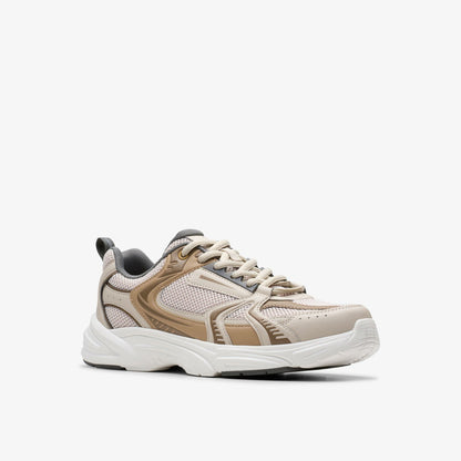 Clarks Crafton Move Youth Beige Combination