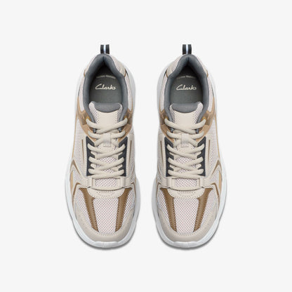 Clarks Crafton Move Youth Beige Combination