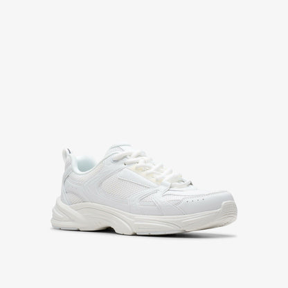 Clarks Crafton Move Youth White/White