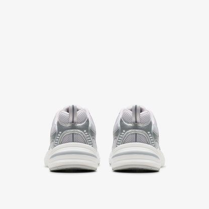 Clarks Crafton Move Youth Silver Metallic
