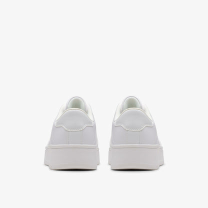 Clarks Barley Step Youth White/White