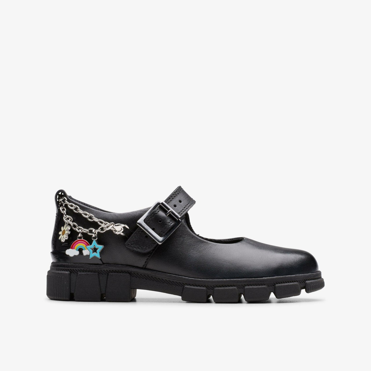 Clarks Evyn Pure Kid Black Leather