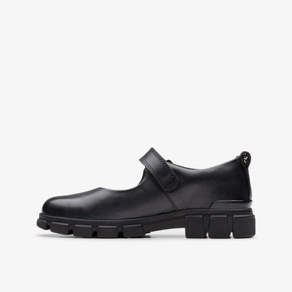 Clarks Evyn Pure Kid Black Leather