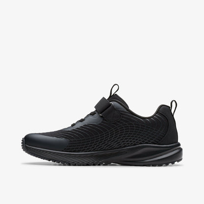 Clarks Deyes Dash Youth Black/Black