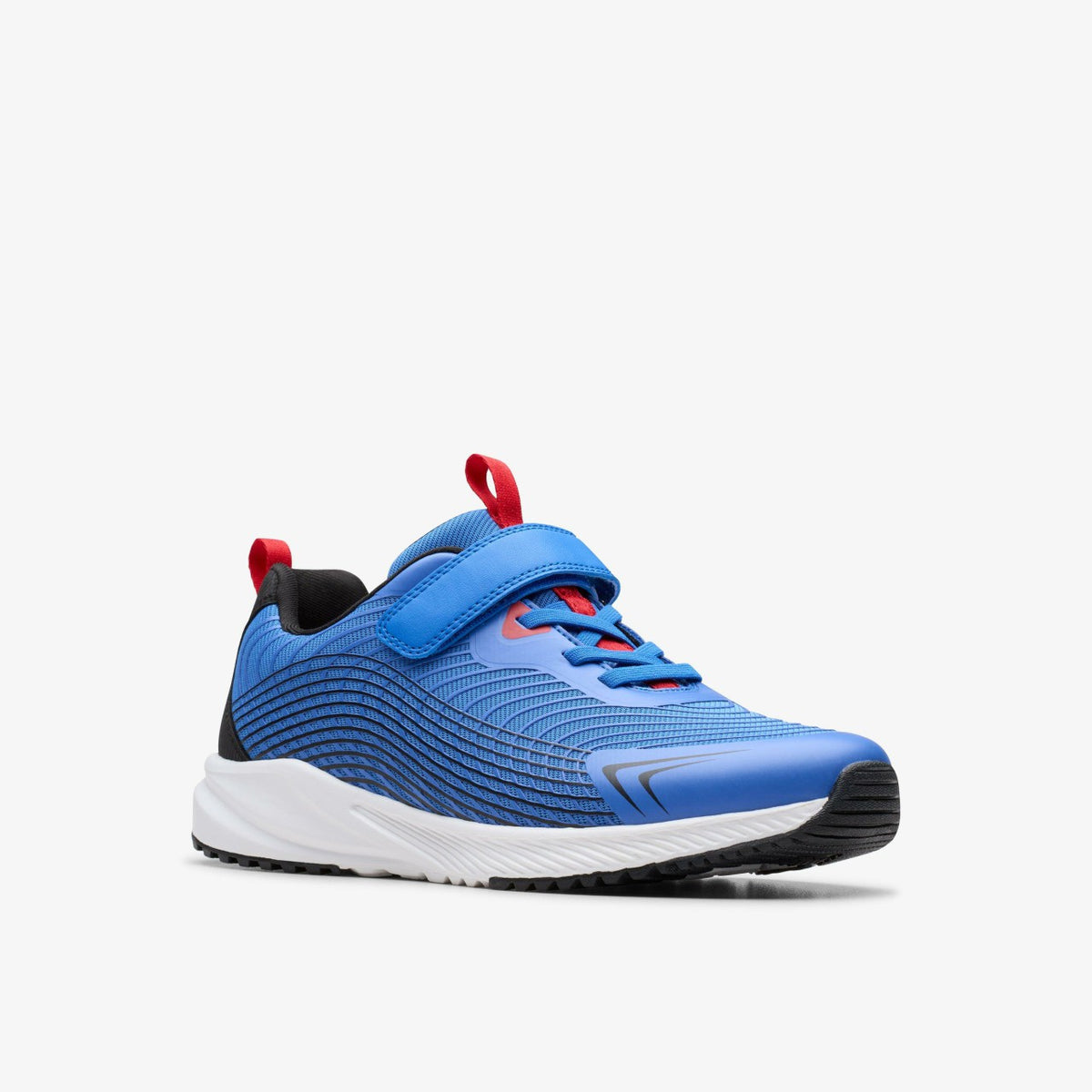 Clarks Deyes Dash Youth Blue Synthetic