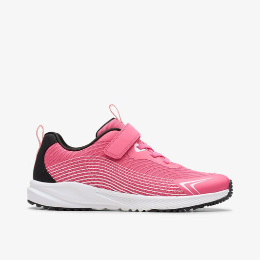 Clarks Deyes Dash Youth Pink Synthetic