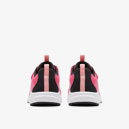 Clarks Deyes Dash Youth Pink Synthetic