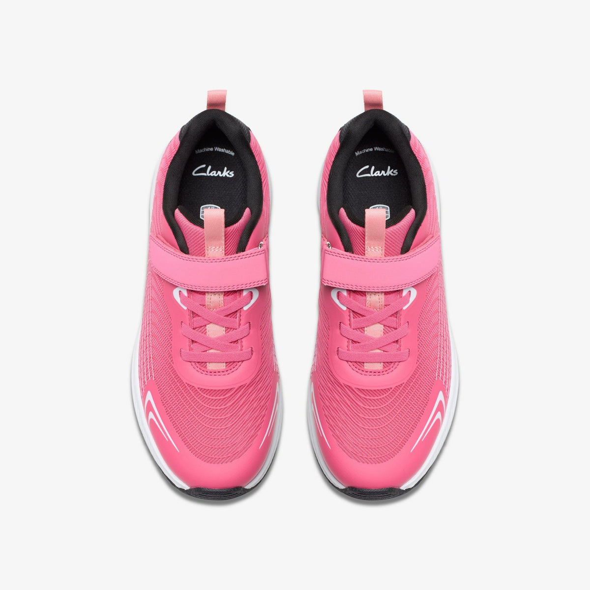 Clarks Deyes Dash Youth Pink Synthetic