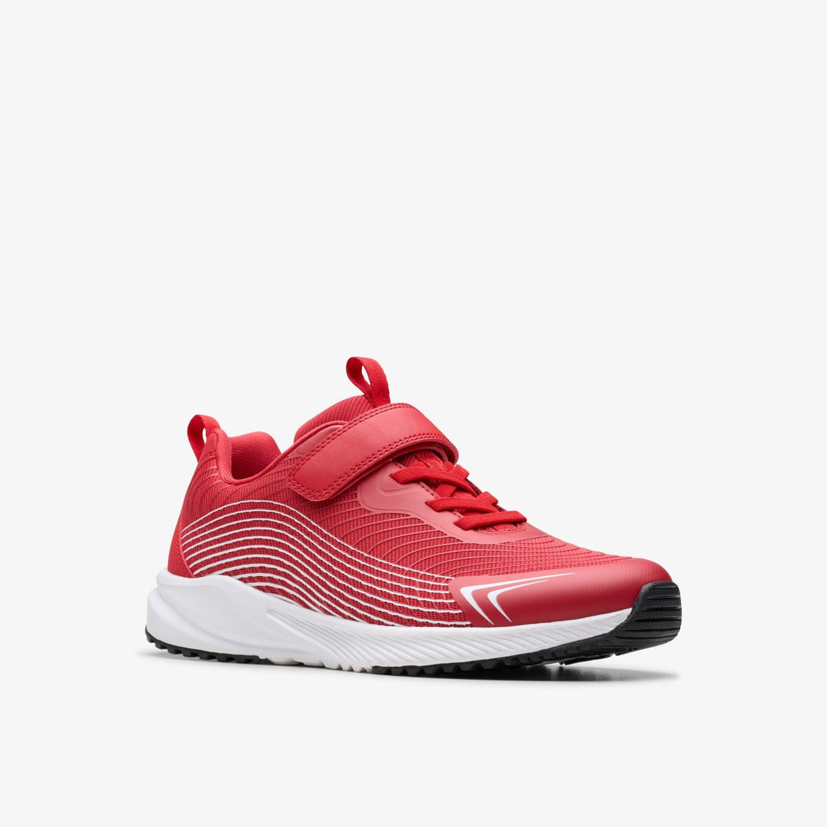 Clarks Deyes Dash Youth Red Synthetic